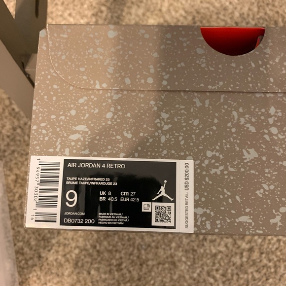 Air Jordan 4 Retro Taupe Haze - Picture 9 of 9